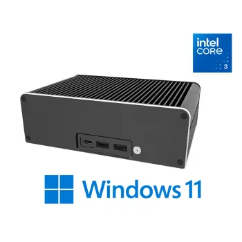 NUC 14 Core 3 Ultra blæserløs PC med Windows 11 - TILBUD